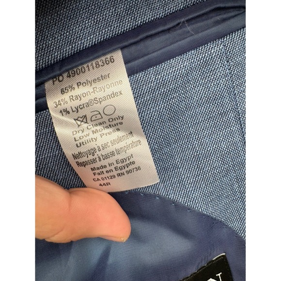 Lauren Ralph Lauren Mens black label Two Button Blazer Sport Coat Jacket - Picture 9 of 9